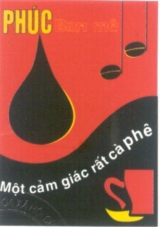 Mẫu nhãn hiệu Phúc Ban mê Một cảm giác rất cà phê
