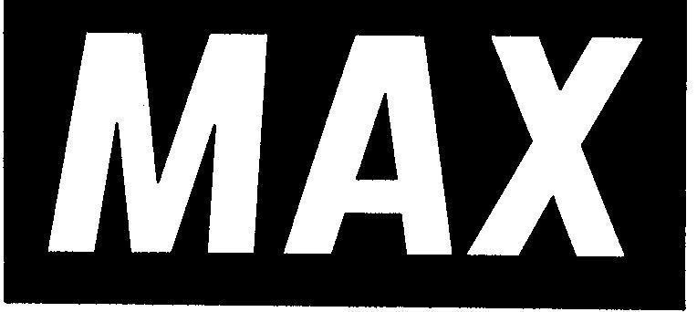 Mẫu nhãn hiệu MAX