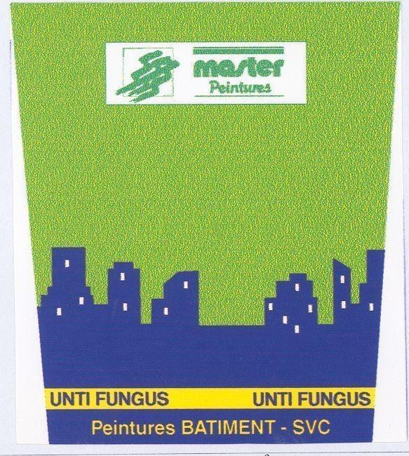 Mẫu nhãn hiệu master Peintures UNTI FUNGUS Peintures BATIMENT-SVC