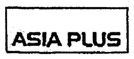 Mẫu nhãn hiệu ASIA PLUS