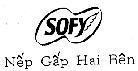Mẫu nhãn hiệu SOFY Nếp Gấp Hai Bên