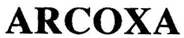 Mẫu nhãn hiệu ARCOXA