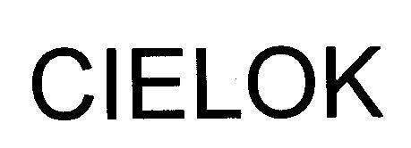 Mẫu nhãn hiệu CIELOK