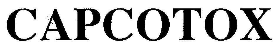 Mẫu nhãn hiệu CAPCOTOX