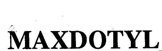Mẫu nhãn hiệu MAXDOTYL