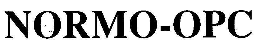 Mẫu nhãn hiệu NORMO-OPC