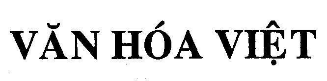 Mẫu nhãn hiệu VĂN HOá VIệT