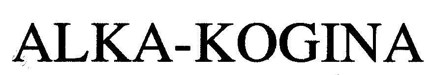 Mẫu nhãn hiệu ALKA-KOGINA