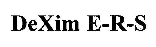Mẫu nhãn hiệu DeXim E-R-S