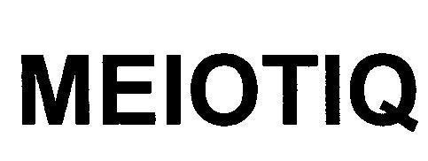 Mẫu nhãn hiệu MEIOTIQ