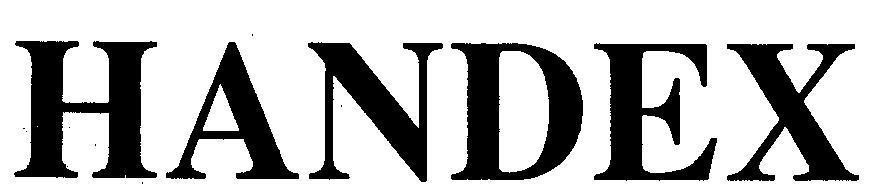 Mẫu nhãn hiệu HANDEX