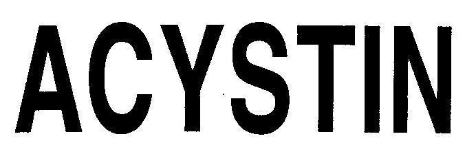 Mẫu nhãn hiệu ACYSTIN