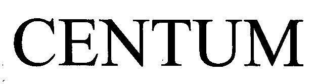 Mẫu nhãn hiệu CENTUM
