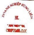 Mẫu nhãn hiệu HL Doanh nghiệp Hùng Liên LOGO