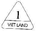 Mẫu nhãn hiệu VIET LAND 1