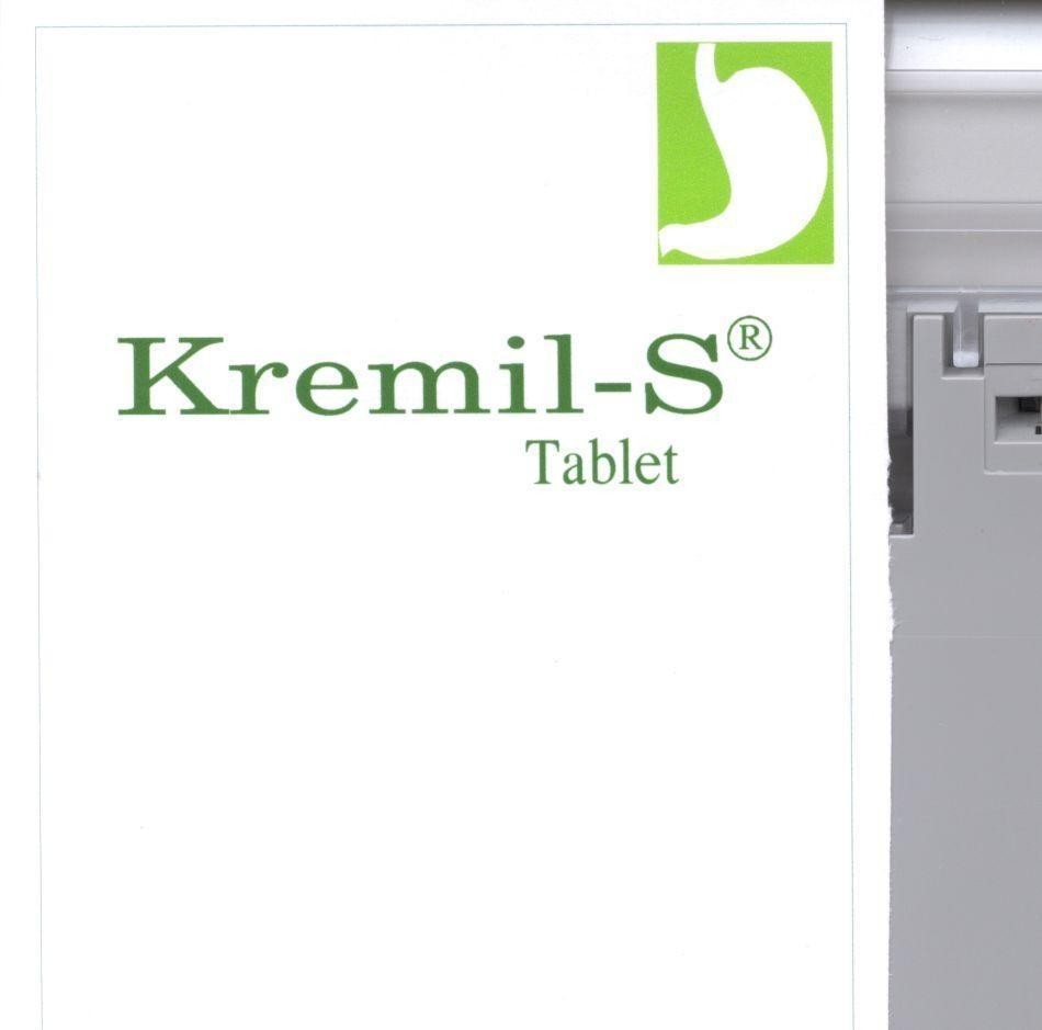 Mẫu nhãn hiệu Kremil- S Tablet
