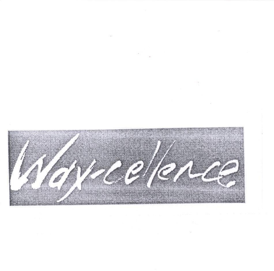 Mẫu nhãn hiệu Wax-cellence
