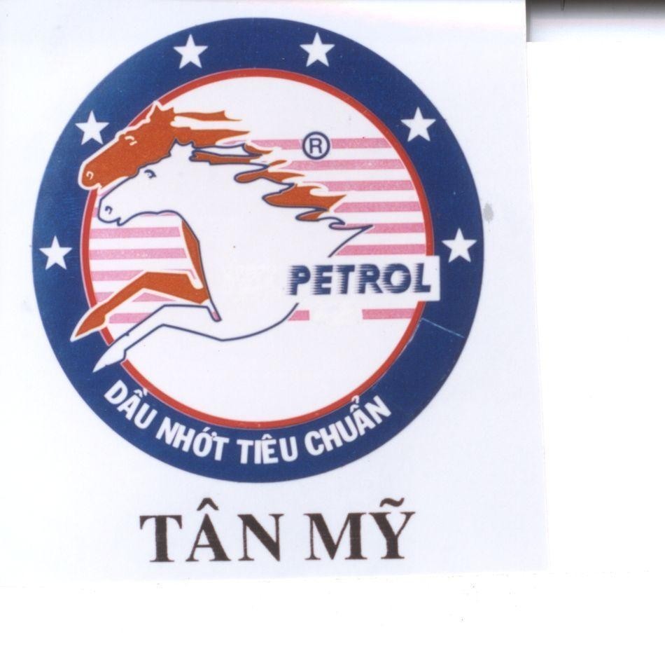 Mẫu nhãn hiệu PETROL TâN Mỹ. DầU NHớT Tiêu CHUẩN