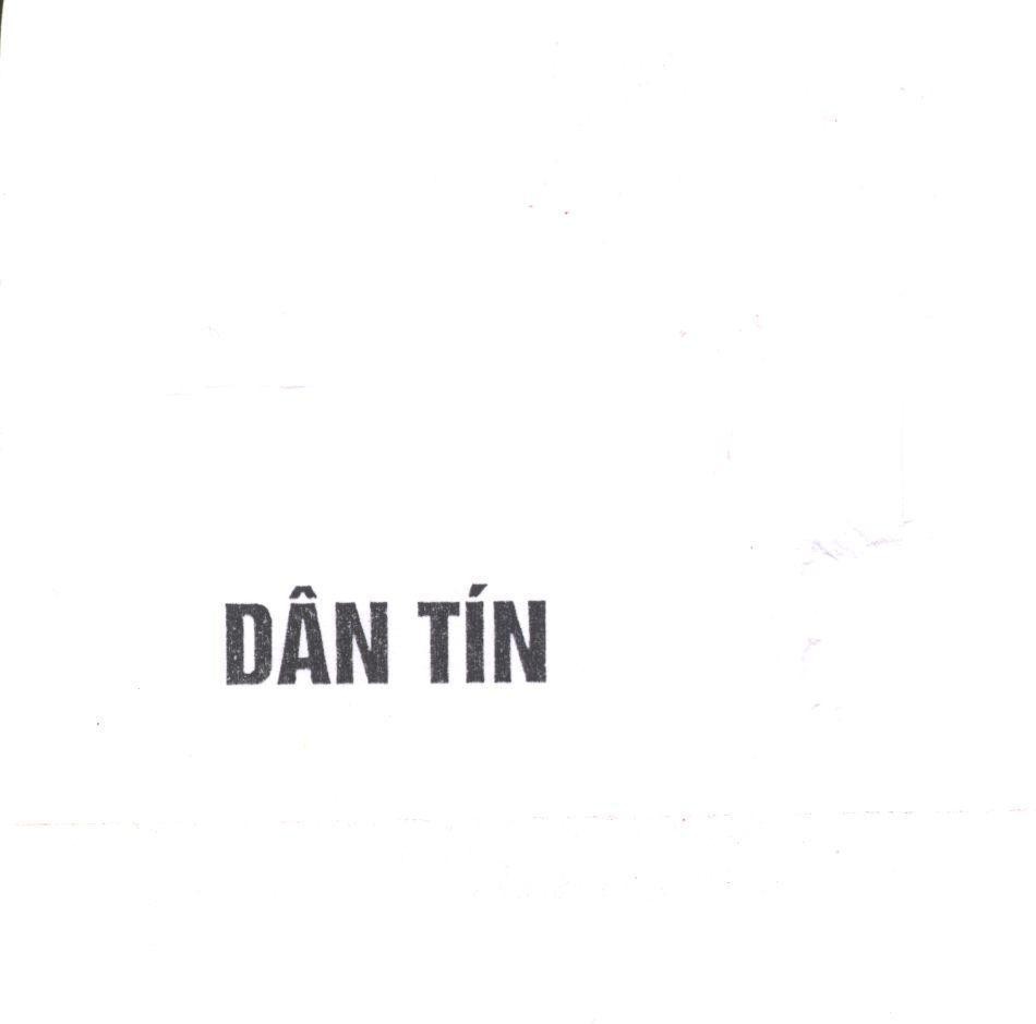 Mẫu nhãn hiệu DâN TíN