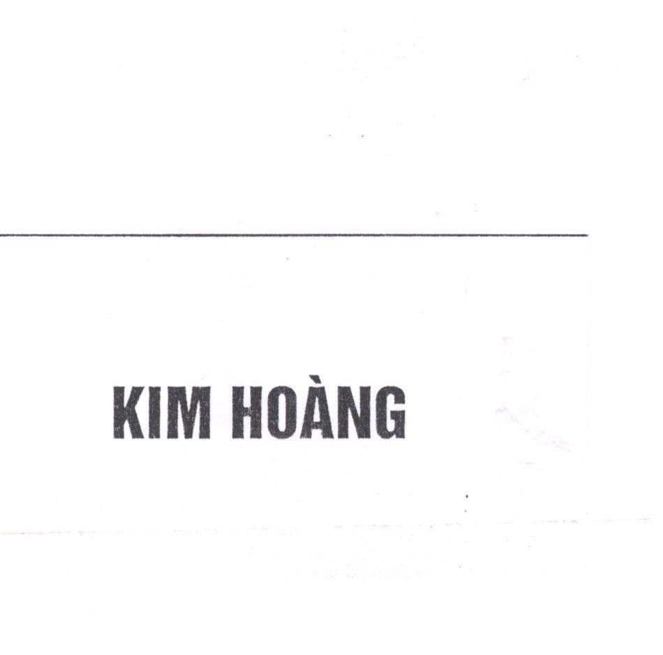 Mẫu nhãn hiệu Kim Hoàng