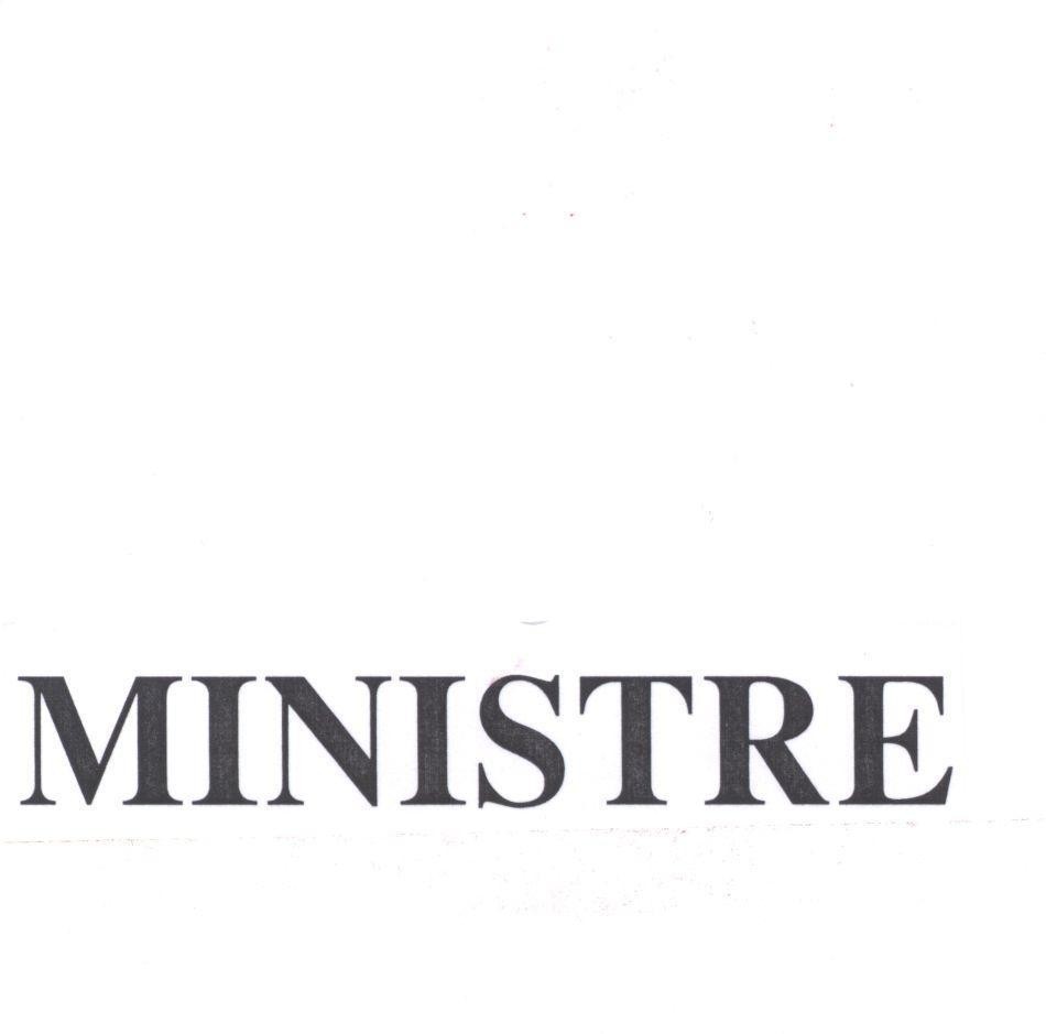 Mẫu nhãn hiệu MINISTRE