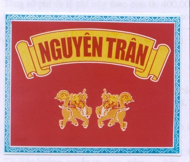 Mẫu nhãn hiệu Nguyên Trân