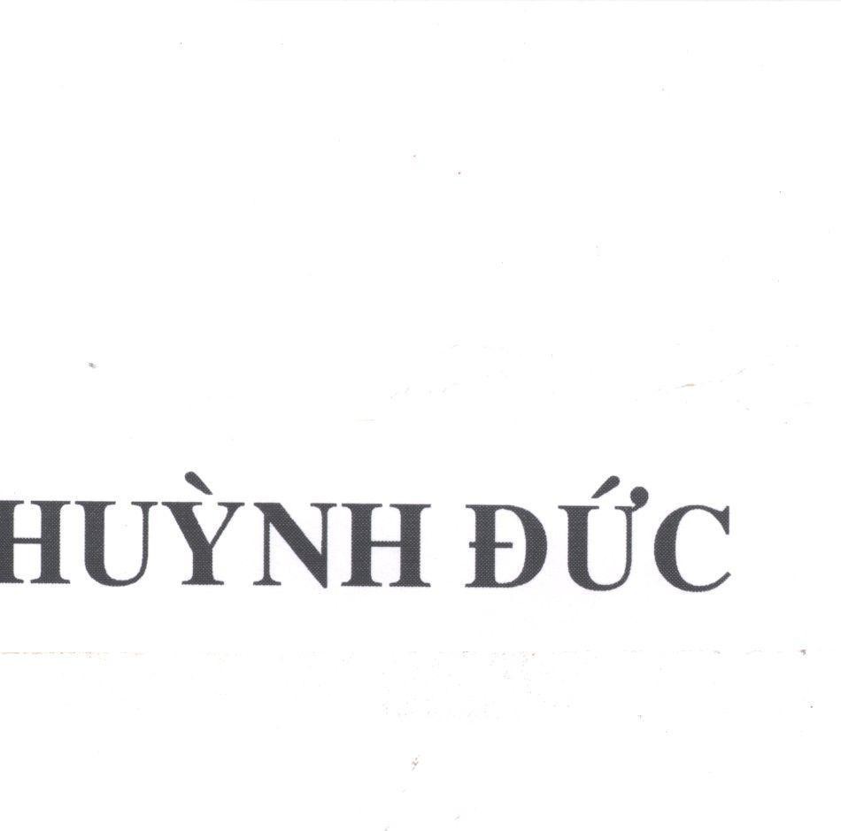 Mẫu nhãn hiệu Huỳnh Đức
