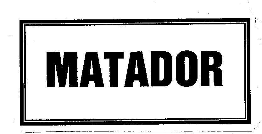 Mẫu nhãn hiệu MATADOR