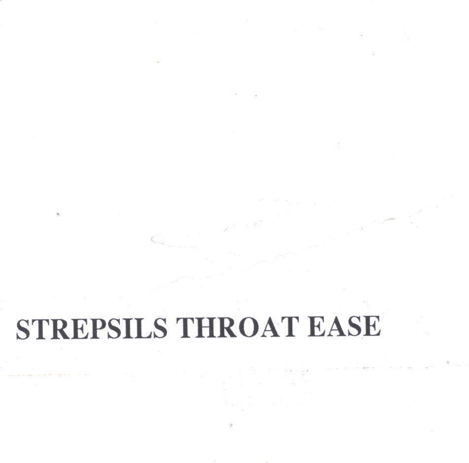 Mẫu nhãn hiệu STREPSILS THROAT EASE