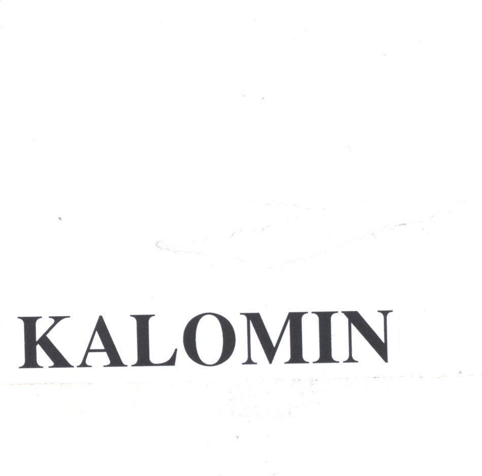Mẫu nhãn hiệu KALOMIN