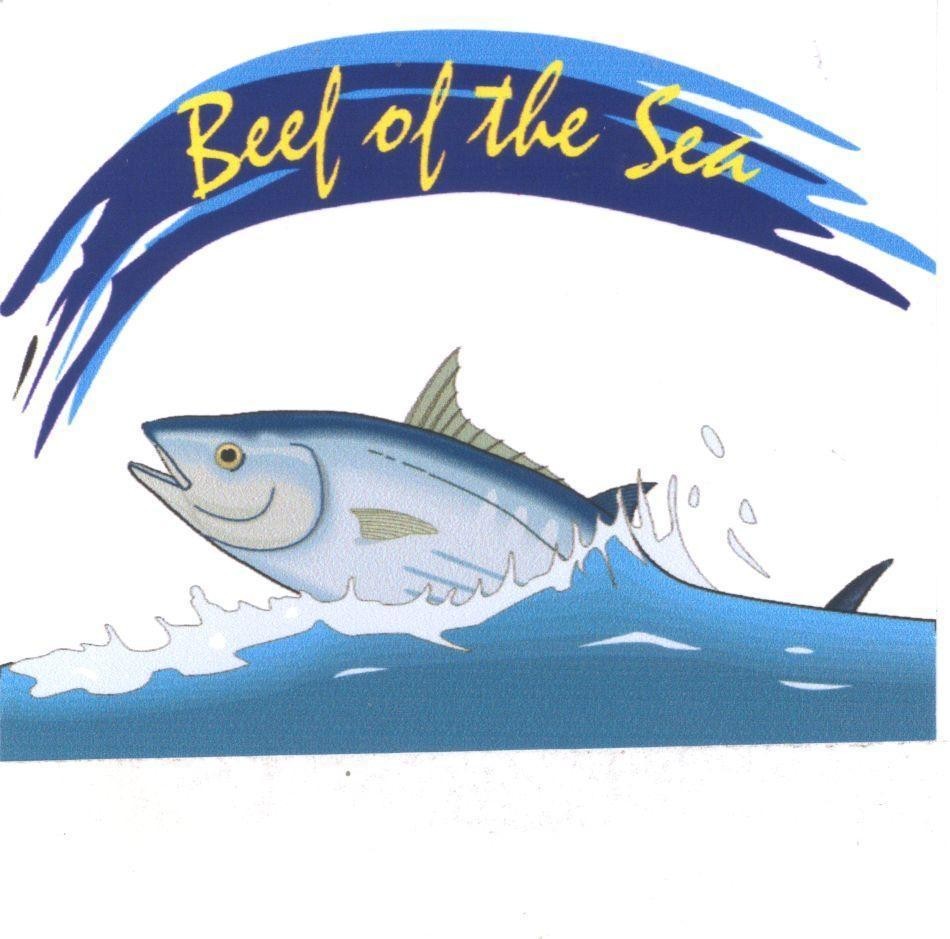 Mẫu nhãn hiệu BEEF OF THE SEA