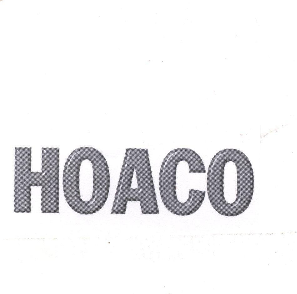 Mẫu nhãn hiệu HOACO