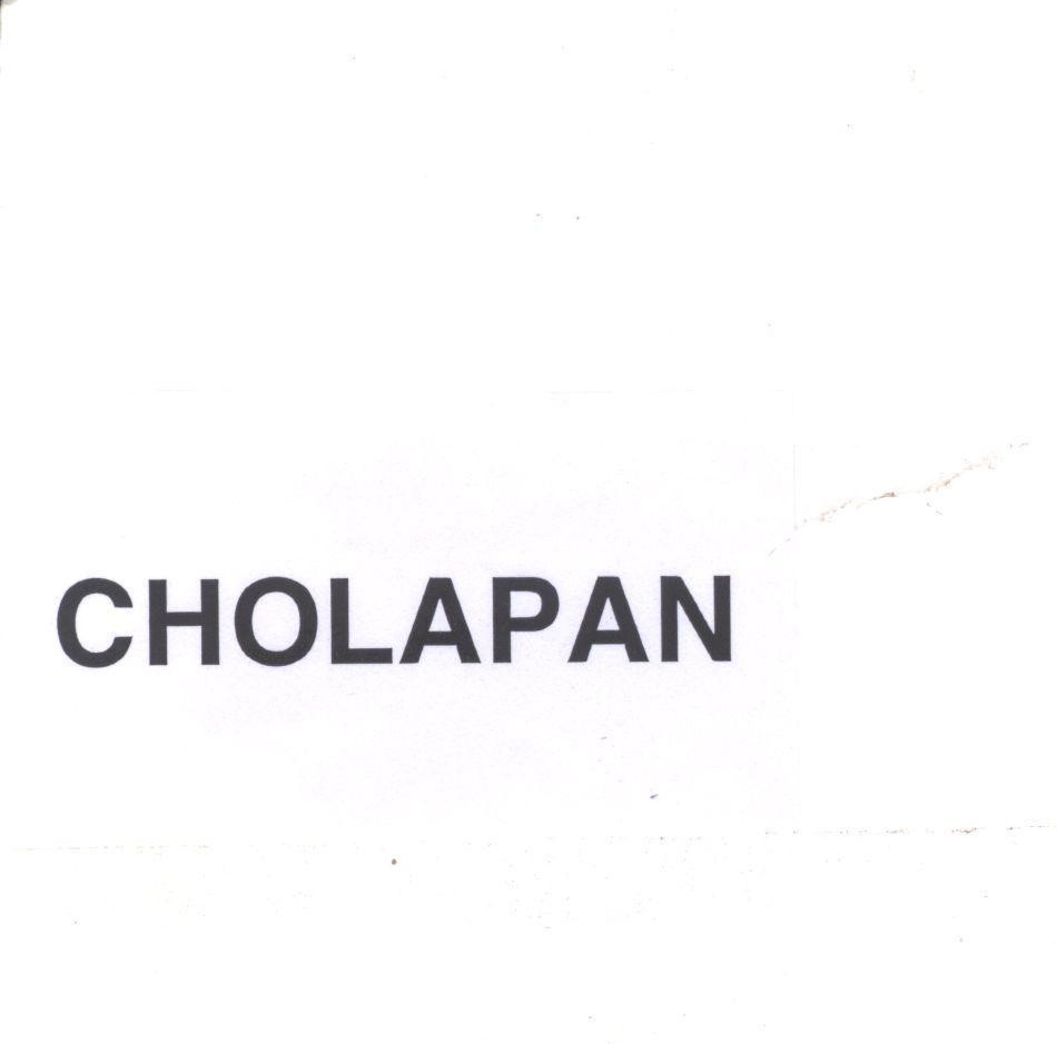Mẫu nhãn hiệu CHOLAPAN