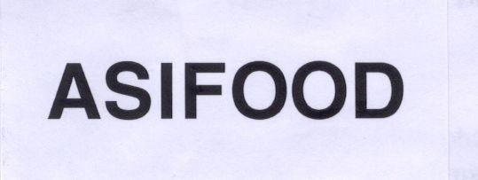 Mẫu nhãn hiệu ASIFOOD