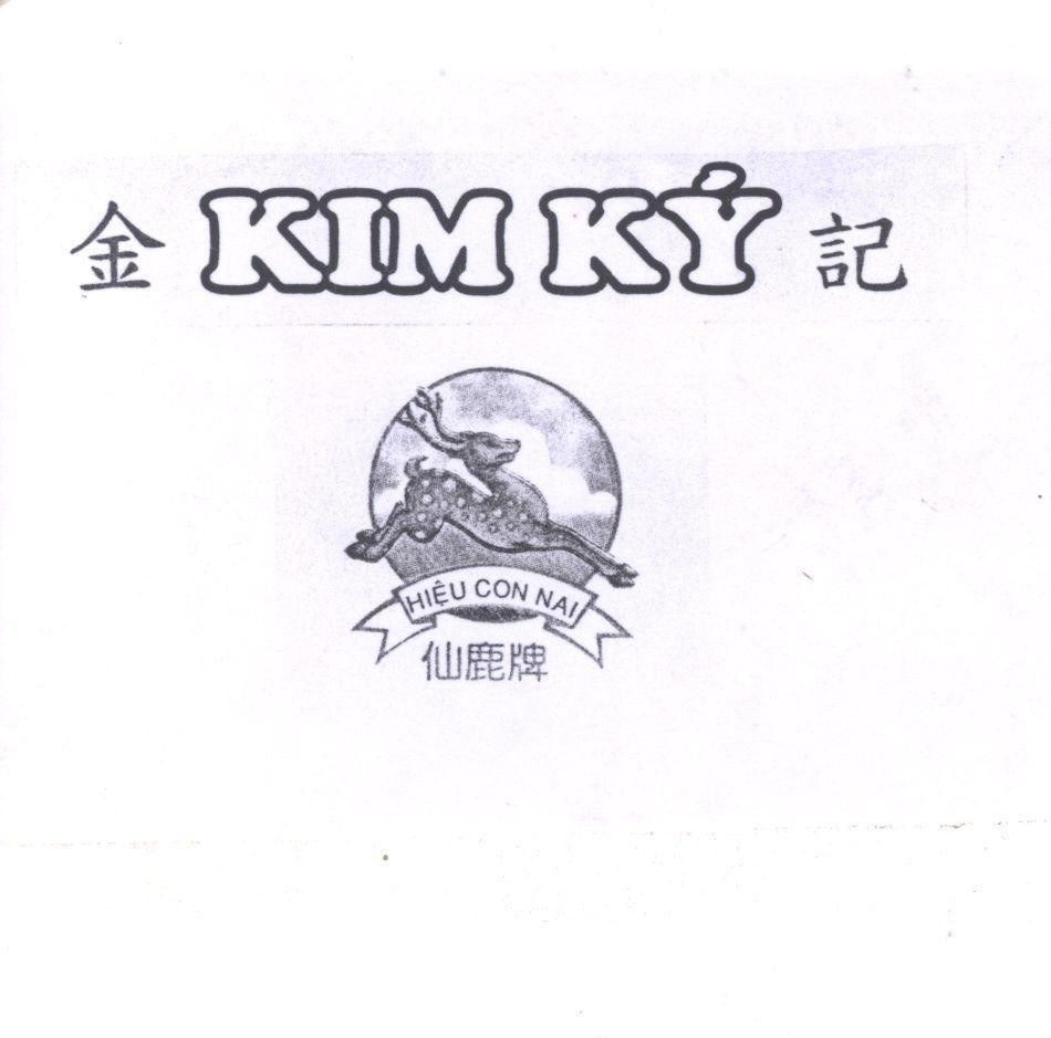 Mẫu nhãn hiệu KIM Ký HIệU CON NAI