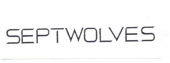Mẫu nhãn hiệu SEPTWOLVES