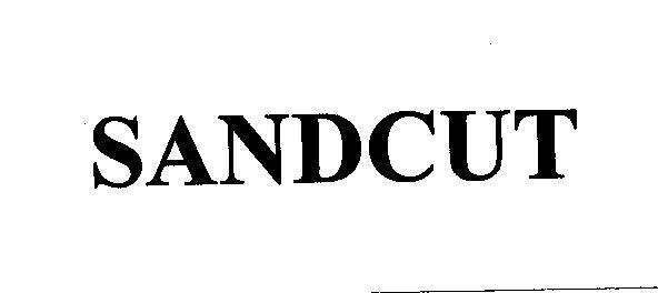 Mẫu nhãn hiệu SANDCUT