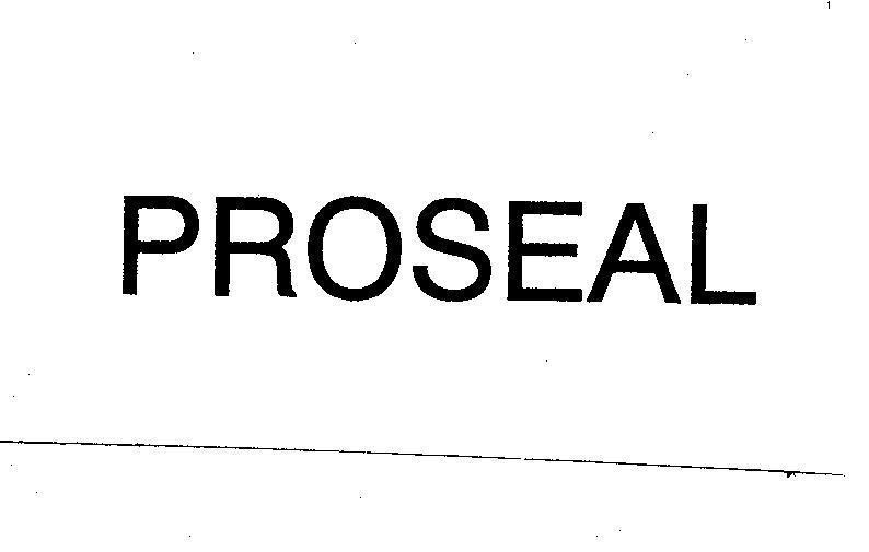 Mẫu nhãn hiệu PROSEAL