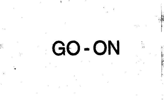 Mẫu nhãn hiệu GO - ON