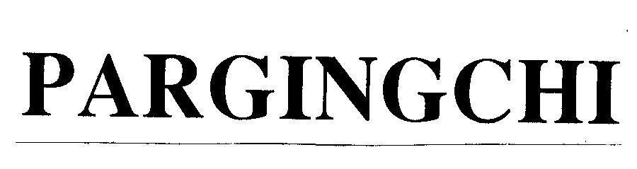 Mẫu nhãn hiệu PARGINGCHI