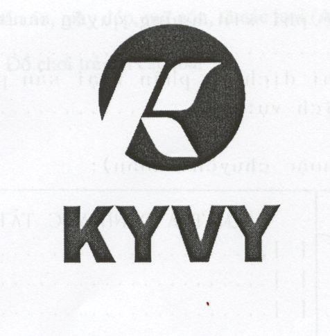 Mẫu nhãn hiệu KYVY K