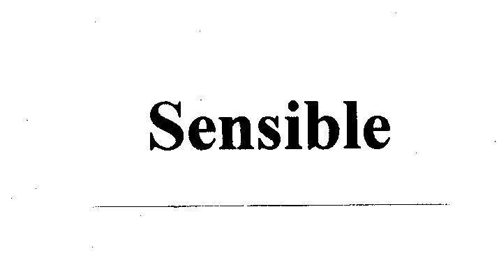 Mẫu nhãn hiệu Sensible