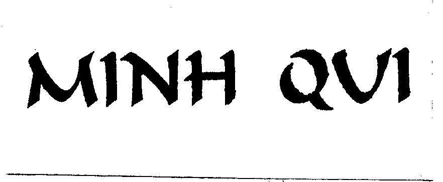 Mẫu nhãn hiệu Minh Qui