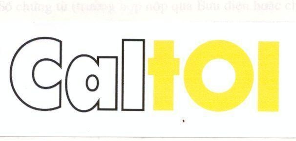 Mẫu nhãn hiệu Caltol
