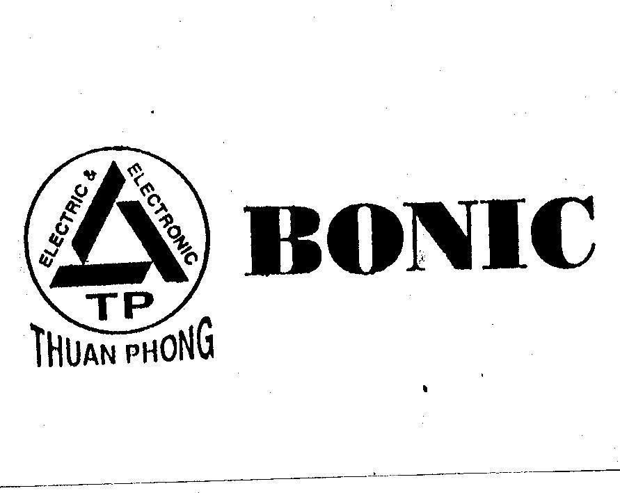 Mẫu nhãn hiệu BONIC THUAN PHONG TP