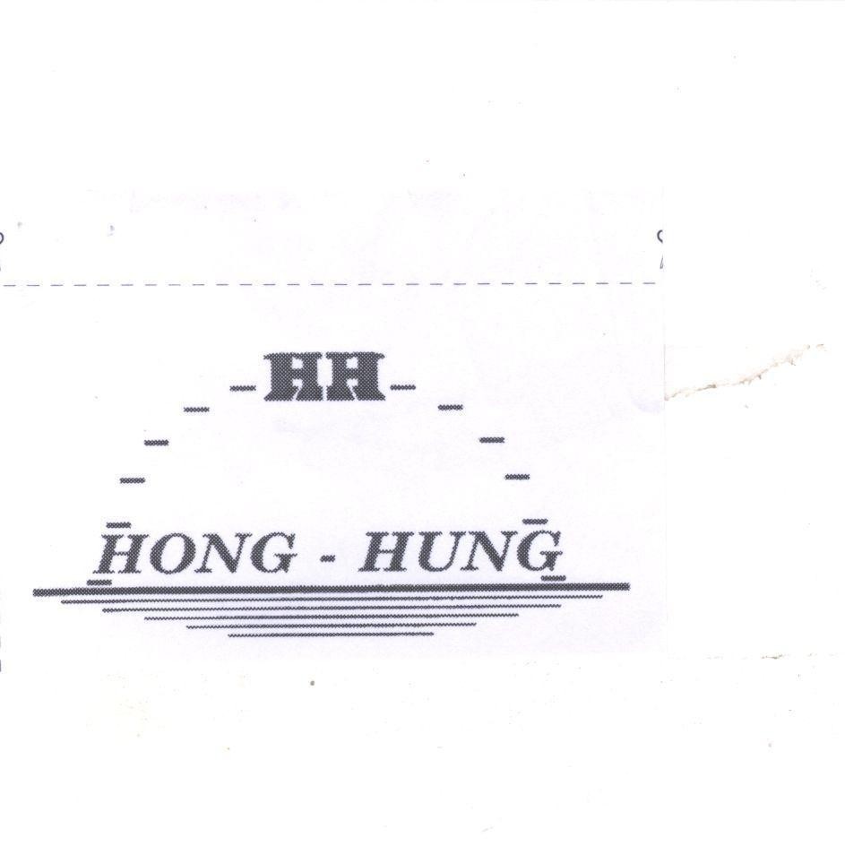 Mẫu nhãn hiệu HONG - HUNG HH