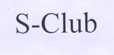 Mẫu nhãn hiệu S -Club