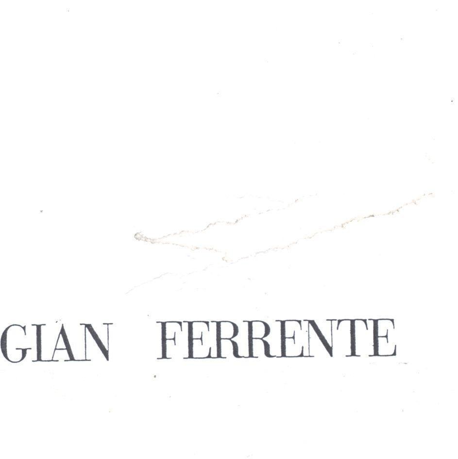 Mẫu nhãn hiệu GIAN FERRENTE