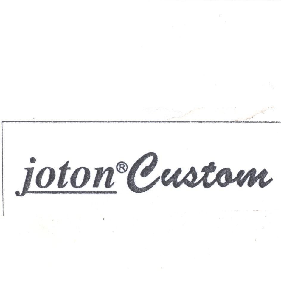 Mẫu nhãn hiệu JOTON CUSTOM