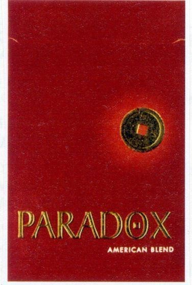 Mẫu nhãn hiệu PARADOX AMERICAN BLEND
